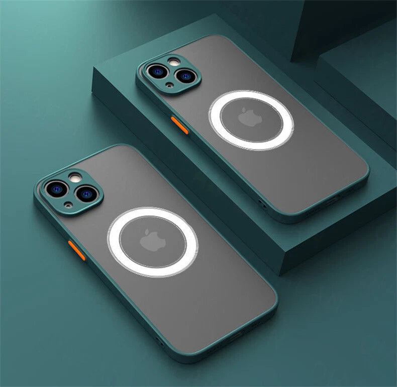 For iPhone 17 16 15 14 13 12 11 Pro Max Case Mag Safe Magnetic Camera Lens Cover