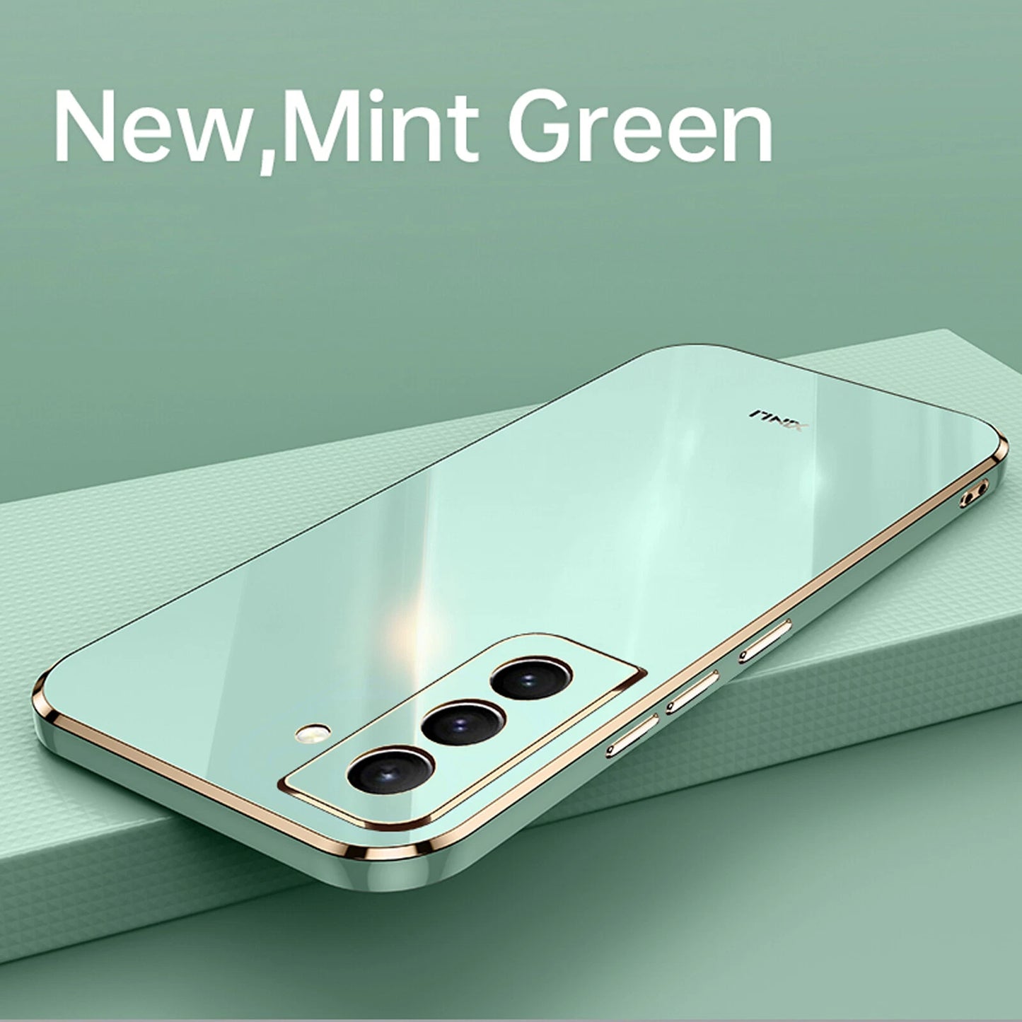 For Samsung S25 Ultra S24 S23 S22 S21 Plating Shockproof Case Ultra Thin Cover