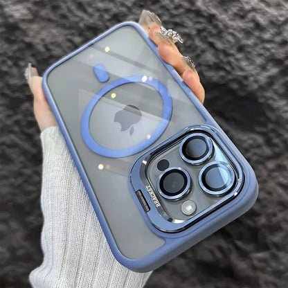 Shockproof Mag Safe Case For iPhone 16 17 Pro Max 15 14 13 12 Camera Lens Cover