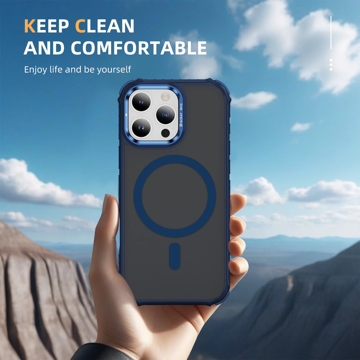 Shockproof Camera Stand Mag Safe Case For iPhone 17 16 15 14 Plus 13 12 Pro Max