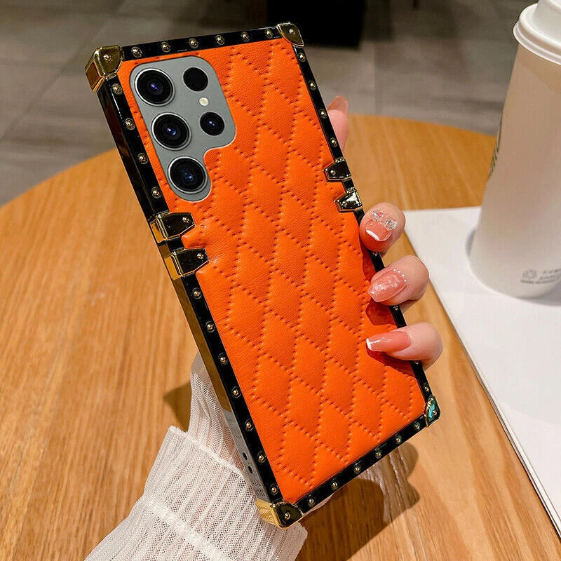 Women's Luxury Phone Case Shockproof Cover For Samsung Galaxy S25 S24 S23 S22