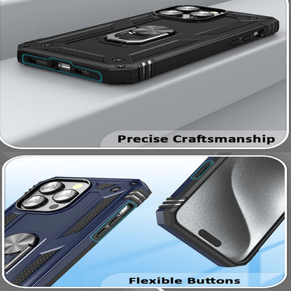 For iPhone 12 Case /12 Pro Max/Mini/ Phone Cover Shockproof Stand + Glass Screen