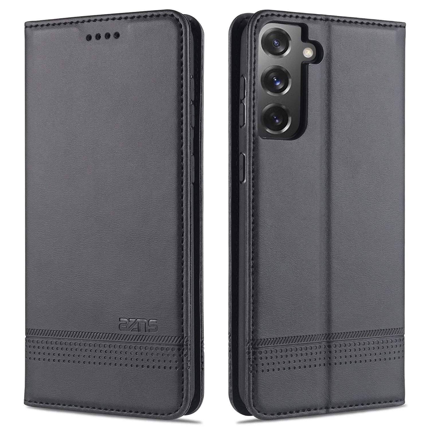 For Samsung Galaxy S24 FE S25 Ultra S23 S22 S21+ Flip Leather Wallet Case Cover