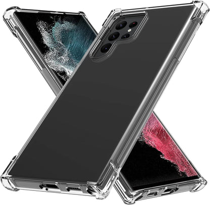 Hydrogel Screen Protector Camera Protector Shockproof Case for Samsung S24 Ultra