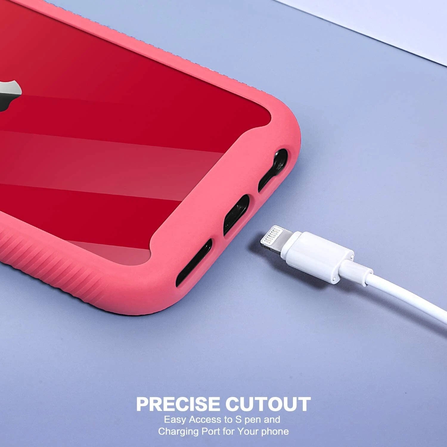 For iPhone SE Case /8/7 Plus/6S Phone Cover Shockproof Heavy Duty + Screen Glass