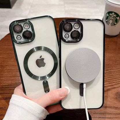 Shockproof Mag Safe Case For iPhone 17 Air 16 15 14 Pro Max 13 12 11 Camera Lens