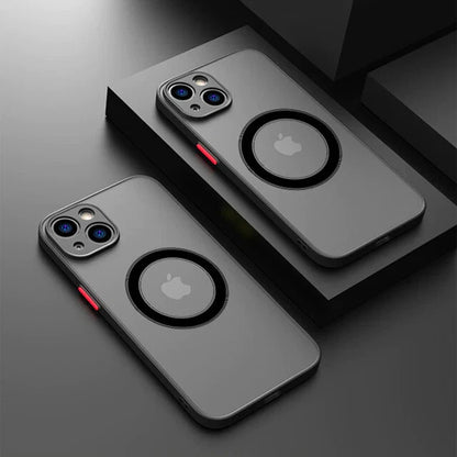 For iPhone 17 16 15 14 13 12 11 Pro Max Case Mag Safe Magnetic Camera Lens Cover