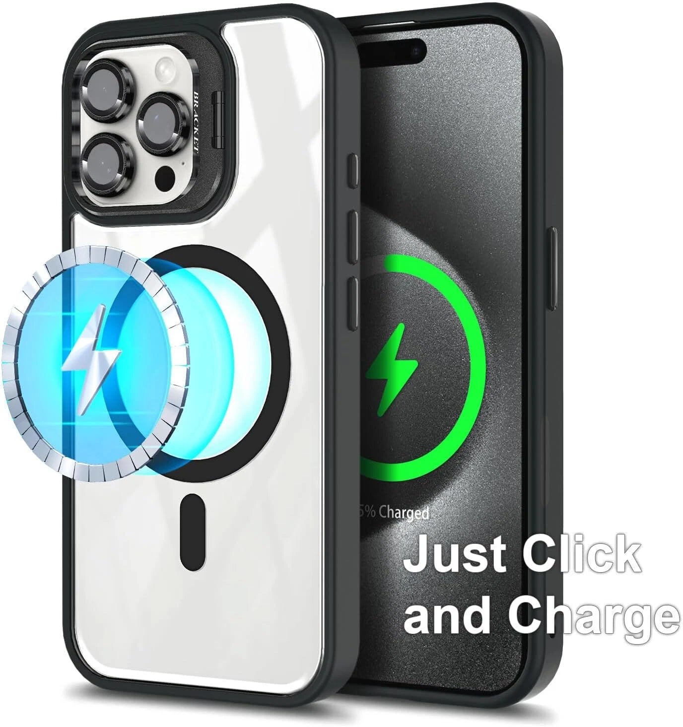 Shockproof Mag Safe Case For iPhone 16 17 Pro Max 15 14 13 12 Camera Lens Cover