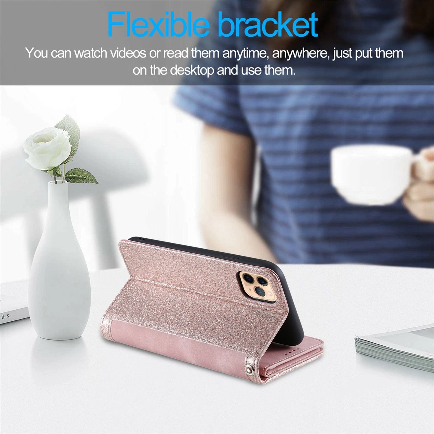 Zipper Leather Wallet Case For iPhone 16 15 17 Pro Max 14 13 12 11 Flip Cover