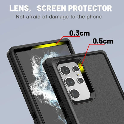 Heavy Duty Shockproof Case For Samsung Galaxy S25 S24 S23 S22 S21 + Ultra Cover