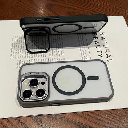 For iPhone 17 Air 16 Pro Max 15 14 13 12 11 Shockproof Mag Safe Case Camera Lens
