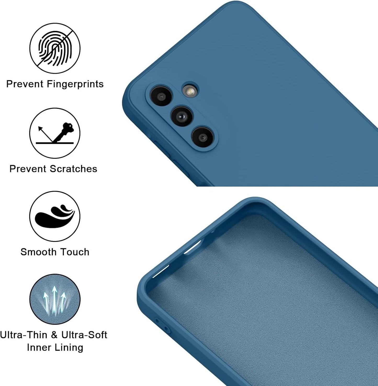 Complete Samsung Galaxy A16 5G Protection Bundle - Durable Silicone Case & Glass Kit