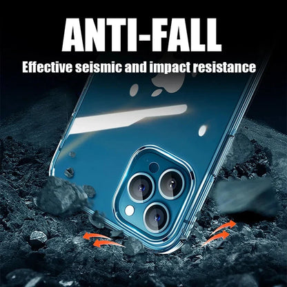 Clear Shockproof TPU Phone Case For Samsung Galaxy S20 S21 S22 S23 S24 S25 Ultra