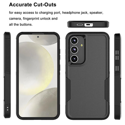 For Samsung Galaxy S25 S25 Plus S25 Ultra Shockproof Case Cover + Tempered Glass