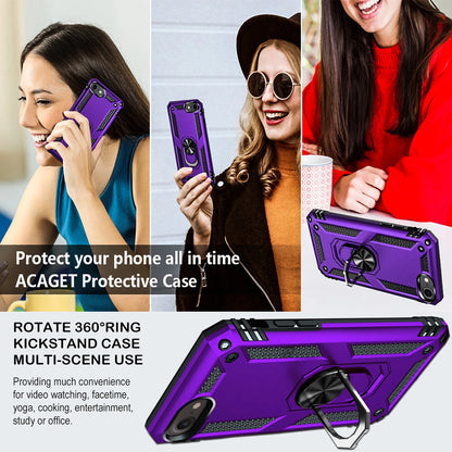 For iPhone SE Case /8/7/Plus/6S/SE 2020/Phone Cover Shockproof + Tempered Glass