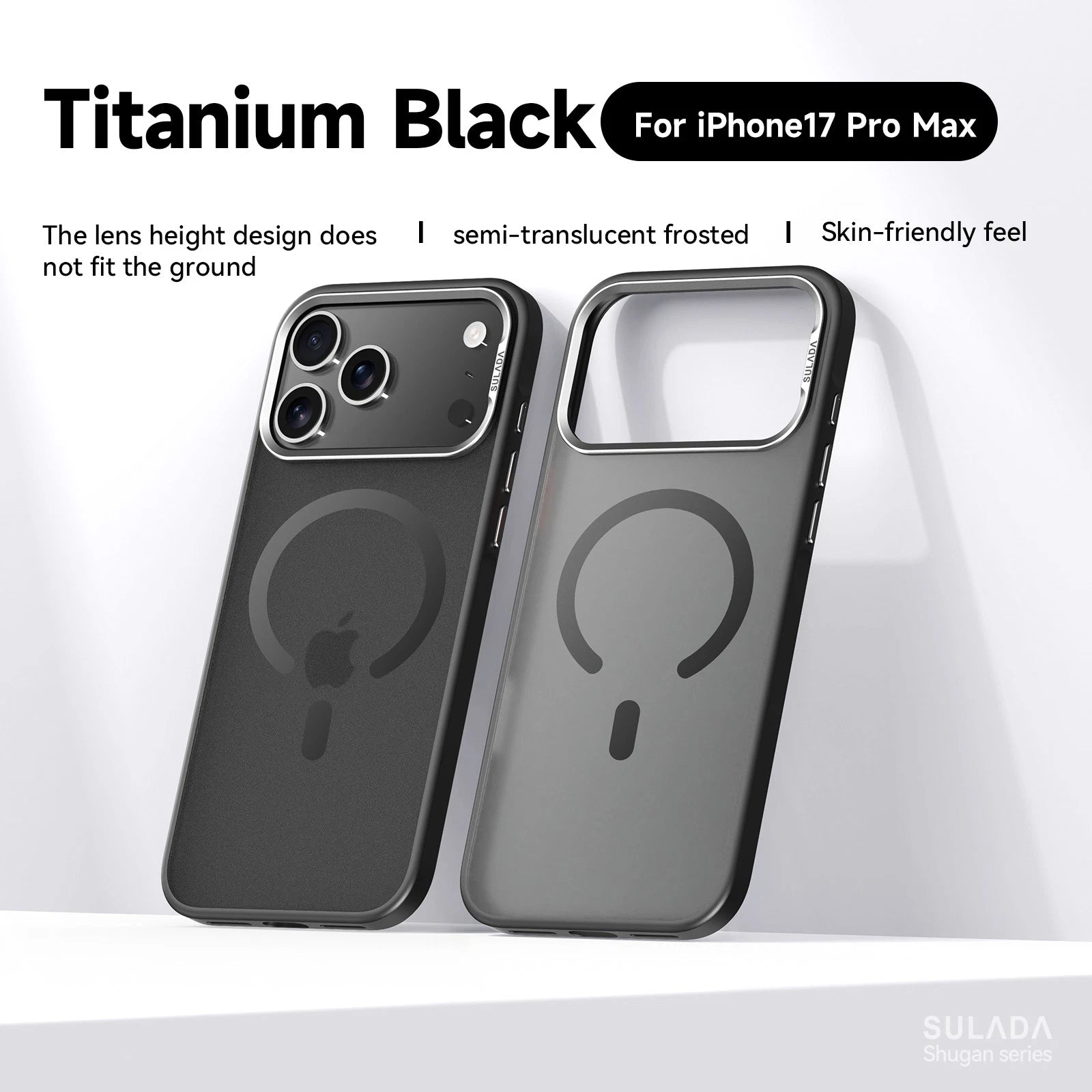 Frosted Magnetic Case Shockproof Hybrid Cover For iPhone 17 Pro Max 16 15 Pro