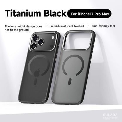 Frosted Magnetic Case Shockproof Hybrid Cover For iPhone 17 Pro Max 16 15 Pro