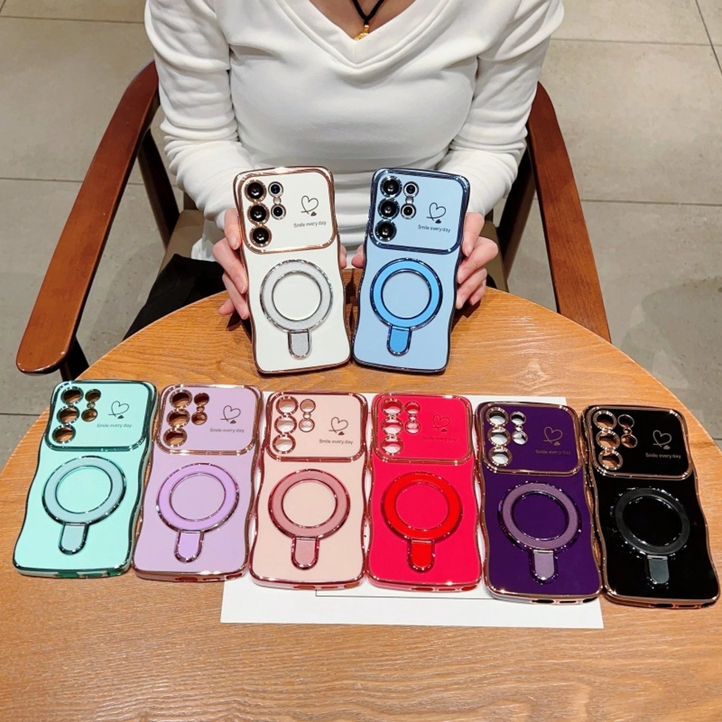 For Samsung Galaxy S25 FE/Edge S24 S23 S22 Ultra Case Shockproof Kickstand Cover