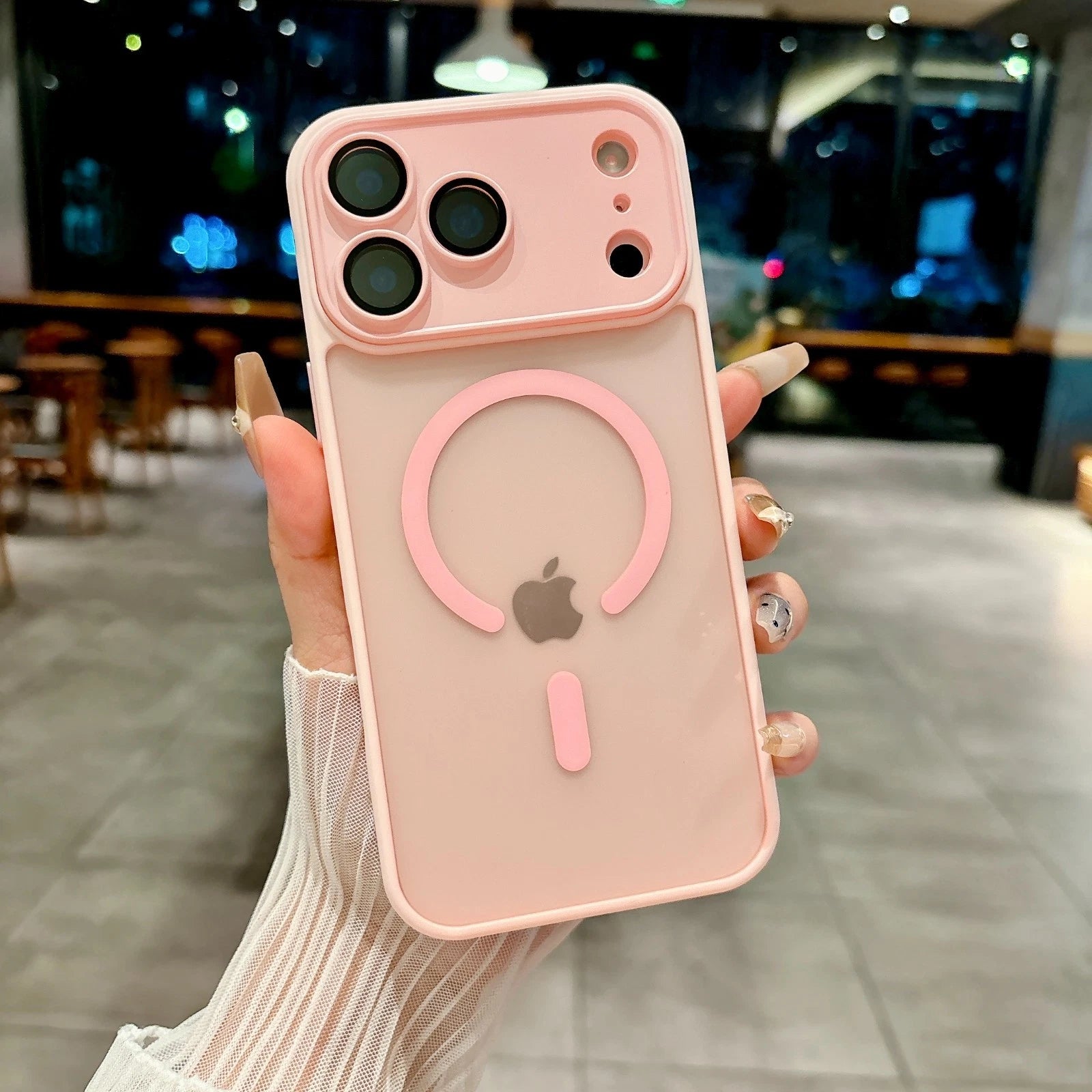 Shockproof Frosted Mag Safe Case For iPhone 17 Pro Max 16 15 14 13 w/ Lens Cover