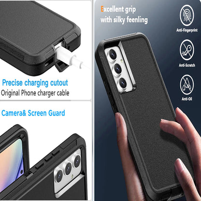 For Samsung Galaxy A17 5G Case A16 5G Phone Cover A15 A14 A03S A32 +Screen Glass
