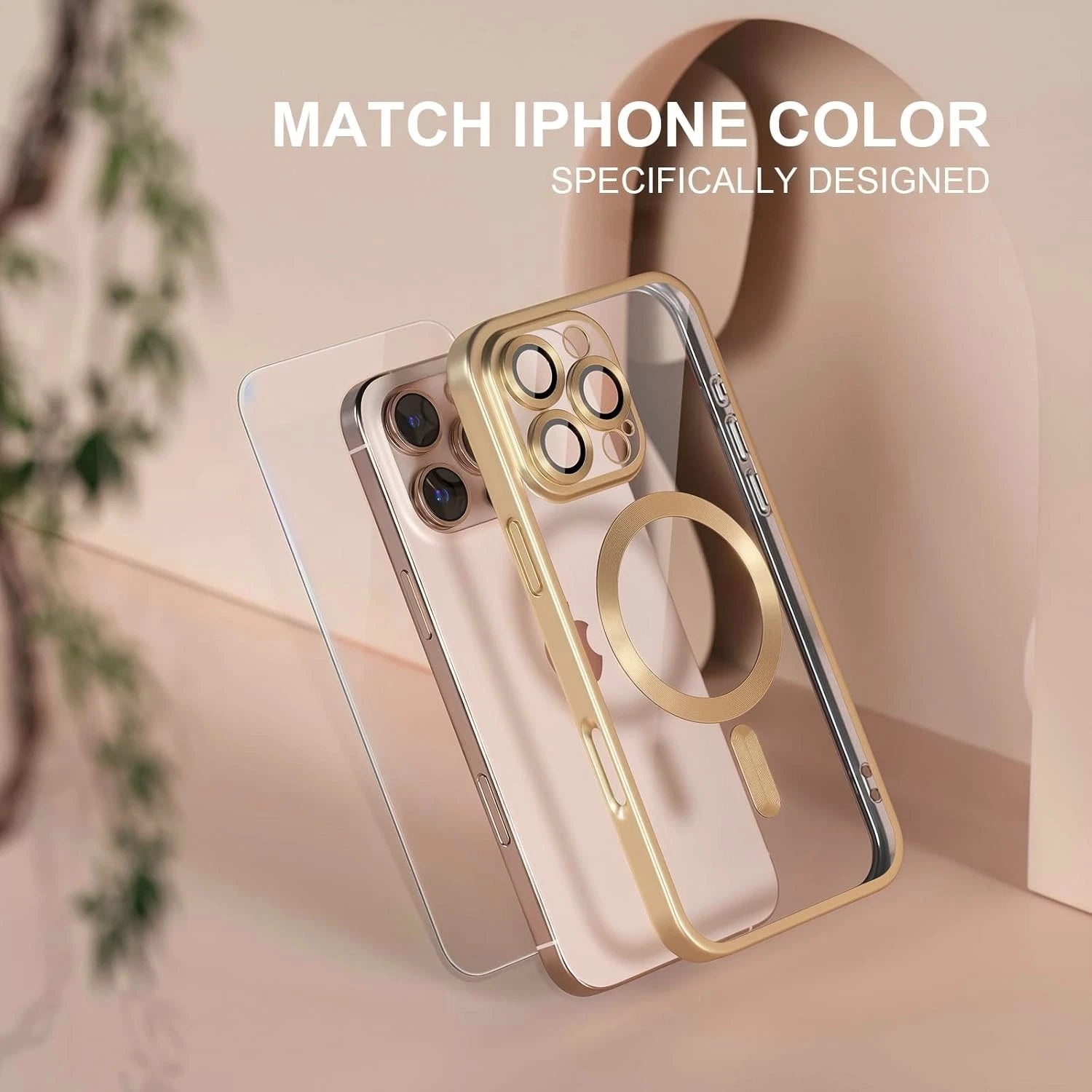 For iPhone 16 Pro Max Case 15 14 13 Phone Cover Shockproof Rugged+Tempered Glass