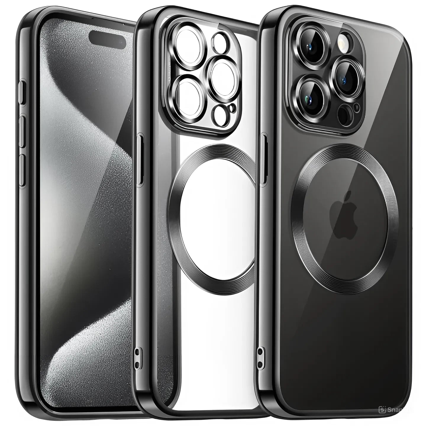 MagSafe Case for iPhone 11-17 Pro Max Air Plus - Built-in Camera Lens Protection