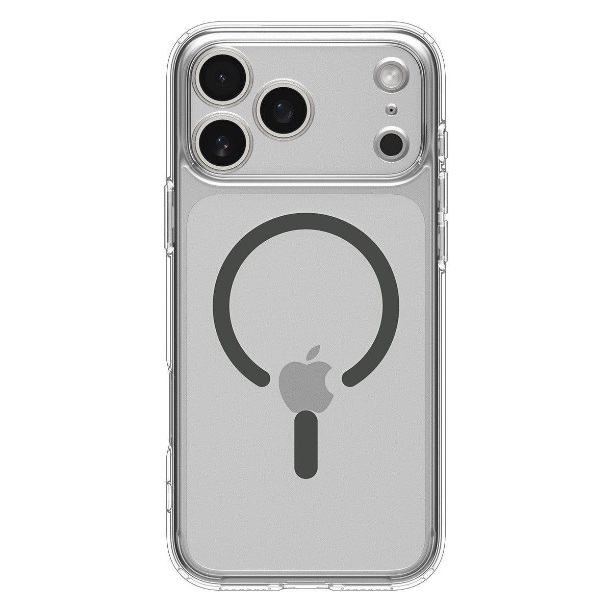 Spigen Ultra Hybrid MagFit Clear Case for iPhone 17 Pro Max - Military Grade Non-Yellowing Cover