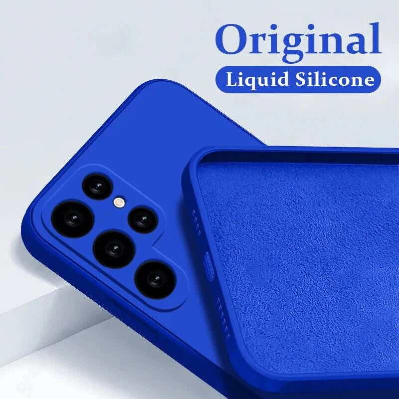 Shockproof Silicone Phone Case Cover For Samsung Galaxy S21 S22 S23 24 S25 Ultra