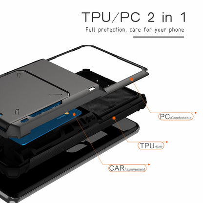 For Samsung Galaxy S25 Ultra S24 S23 S22 S21 Plus Wallet Credit Card Holder Case