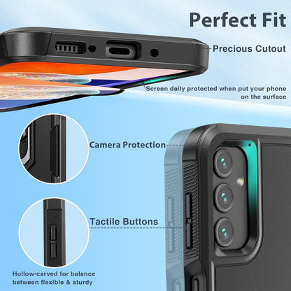 For Samsung Galaxy A16 5G A15 A14 A54 A35 A03S Case Phone Cover Shockproof+Glass