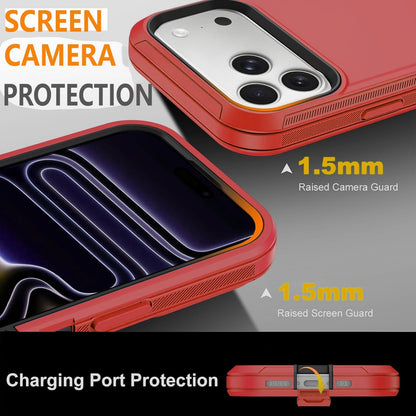 For iPhone 17 Pro Max Case /17 Pro/16 Phone Cover Fit OtterBox + Tempered Glass