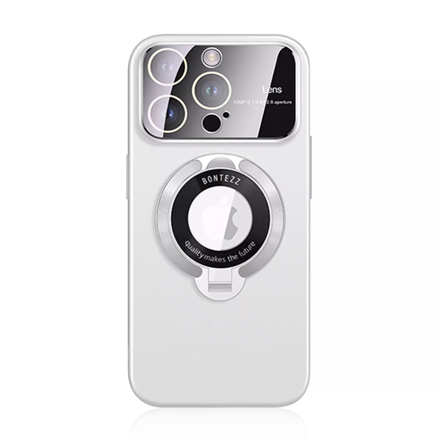 For iPhone 17 Pro Max 16 15 14 13 12 MagSafe Magnetic Lens Shockproof Stand Case