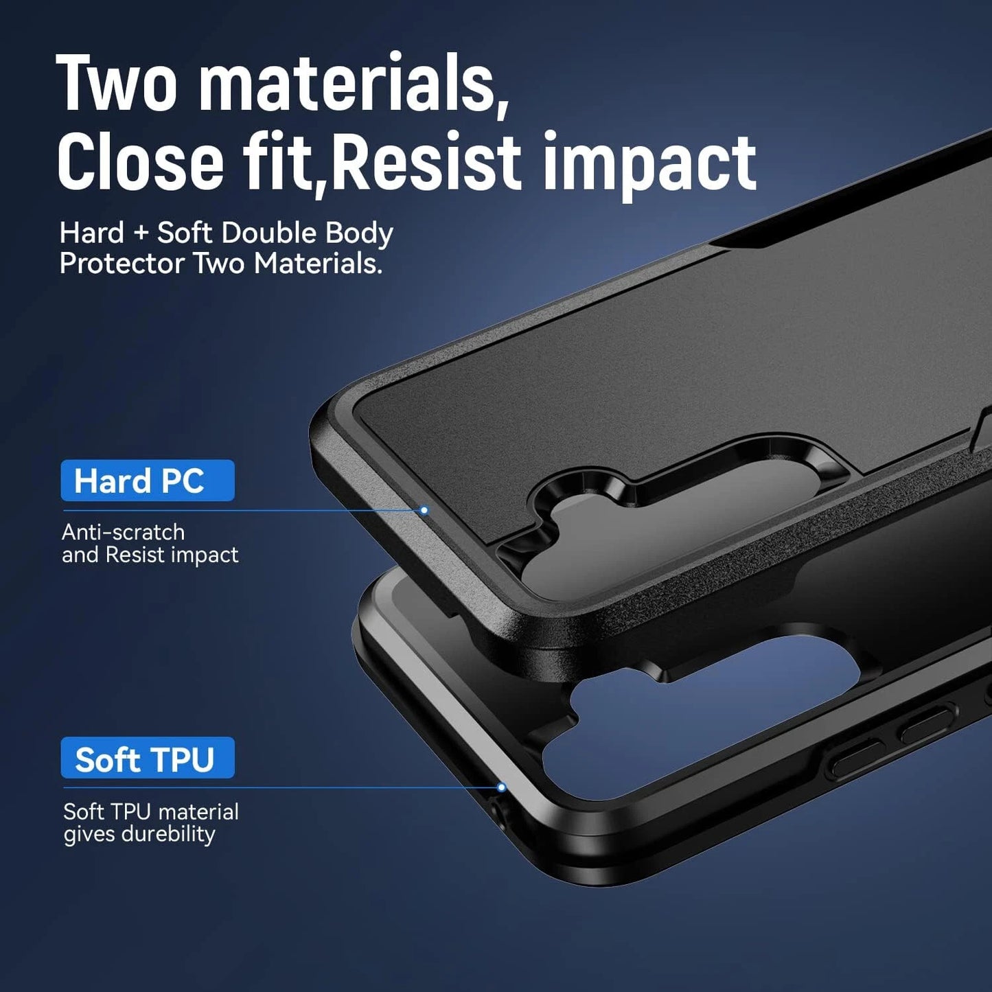 For Samsung Galaxy A16 A15 5G A14 A54 A03S A13 A32 A33 Case Phone Cover + Glass