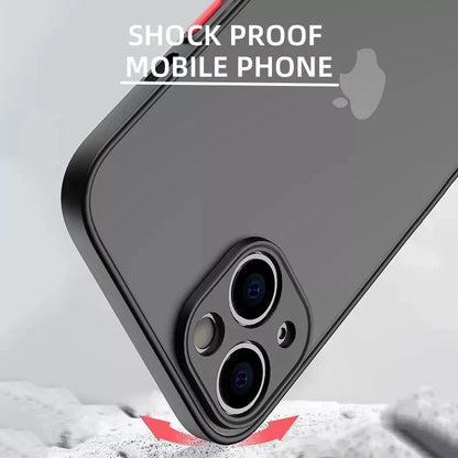 Shockproof Case for iPhone 16 15 14 13 12 11 Pro Max XR 8 7 SE Camera Lens Cover