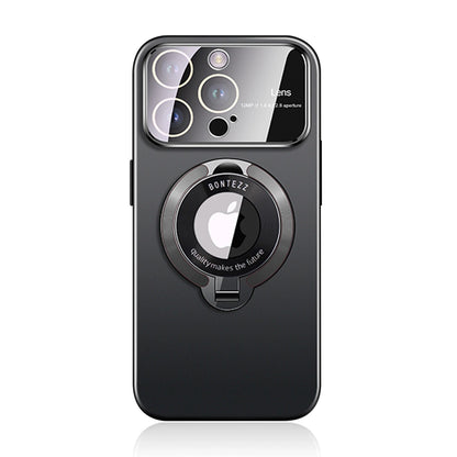 For iPhone 17 Pro Max 16 15 14 13 12 MagSafe Magnetic Lens Shockproof Stand Case