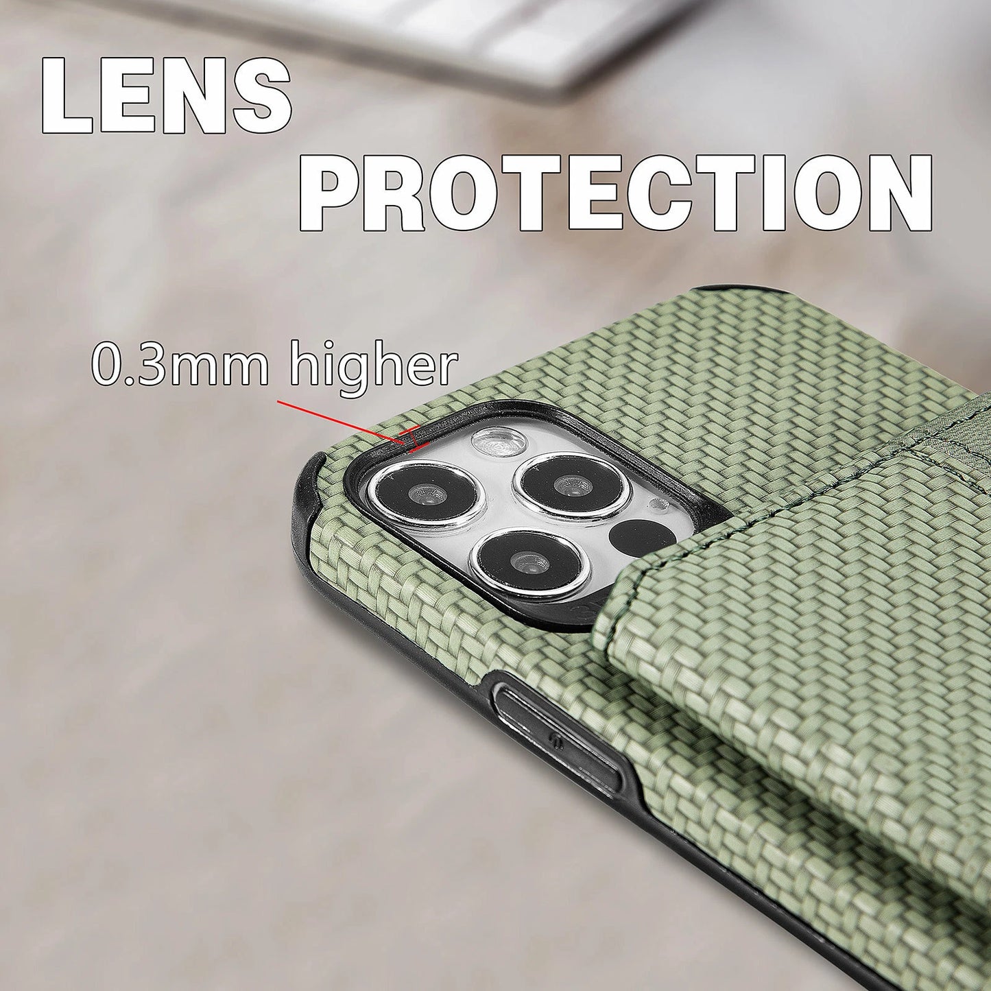 Magnetic Flip Wallet Card Holder Case For iPhone 14 15 16 17 Pro Max 13 12 11 7