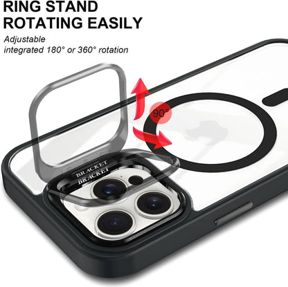Shockproof Mag Safe Case For iPhone 16 17 Pro Max 15 14 13 12 Camera Lens Cover