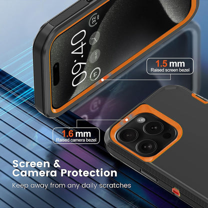 For iPhone 13 Case /13 Pro Max/Mini/Pro/ Phone Cover Shockproof + Tempered Glass