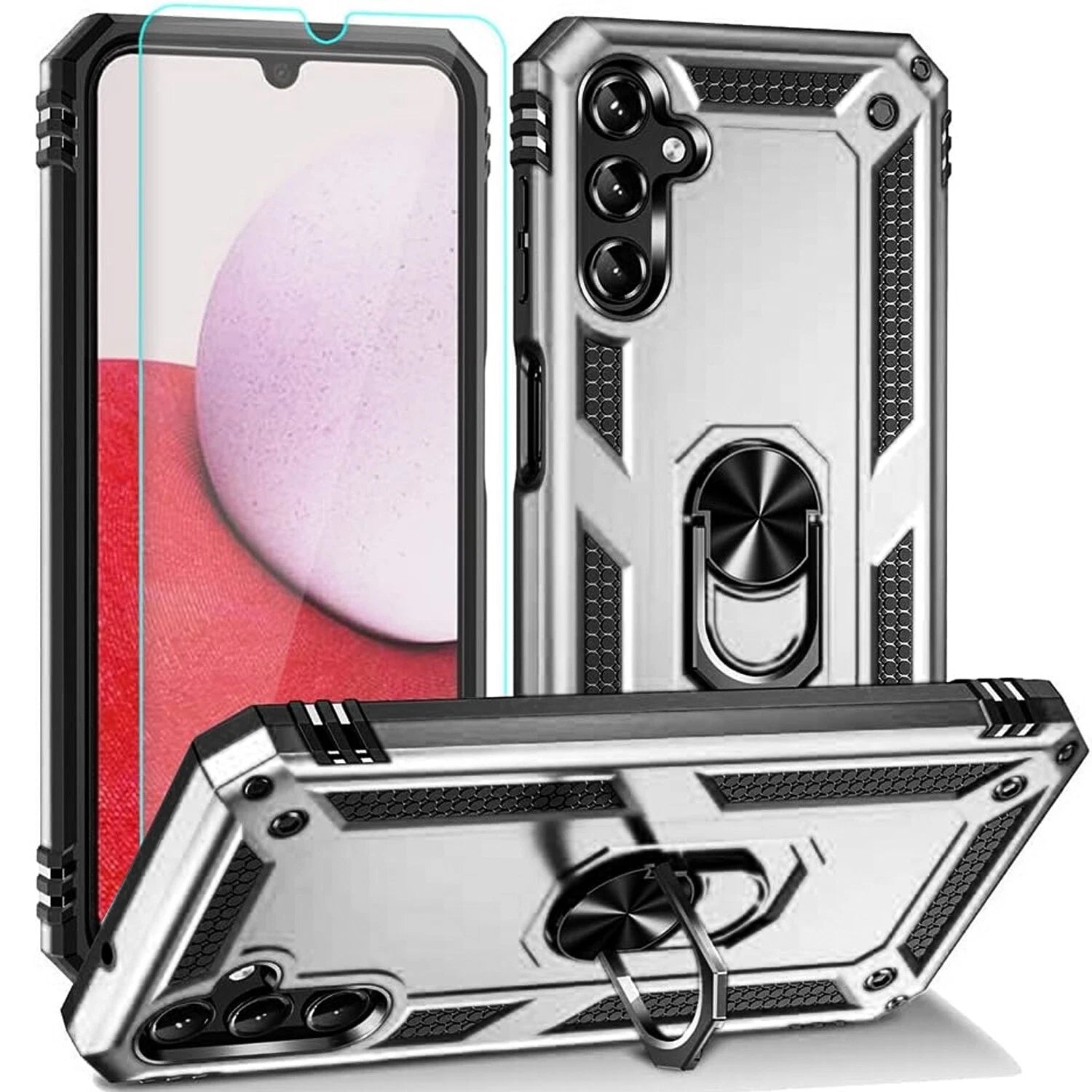For Samsung Galaxy A16 A17 5G A15 A14 A54 A03s A13 A32 Case Phone Cover + Screen