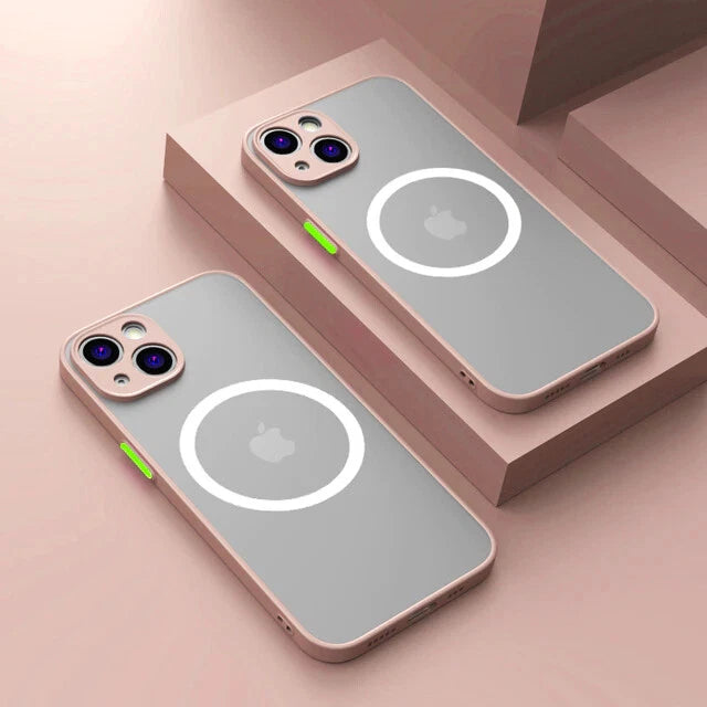 For iPhone 17 16 15 14 13 12 11 Pro Max Case Mag Safe Magnetic Camera Lens Cover