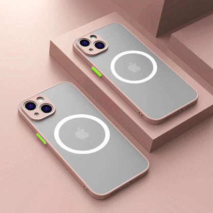 For iPhone 17 16 15 14 13 12 11 Pro Max Case Mag Safe Magnetic Camera Lens Cover