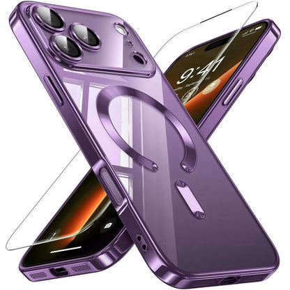 For For iPhone 17 Pro Max 17 Air 16 Case Shockproof Phone Cover + Tempered Glass