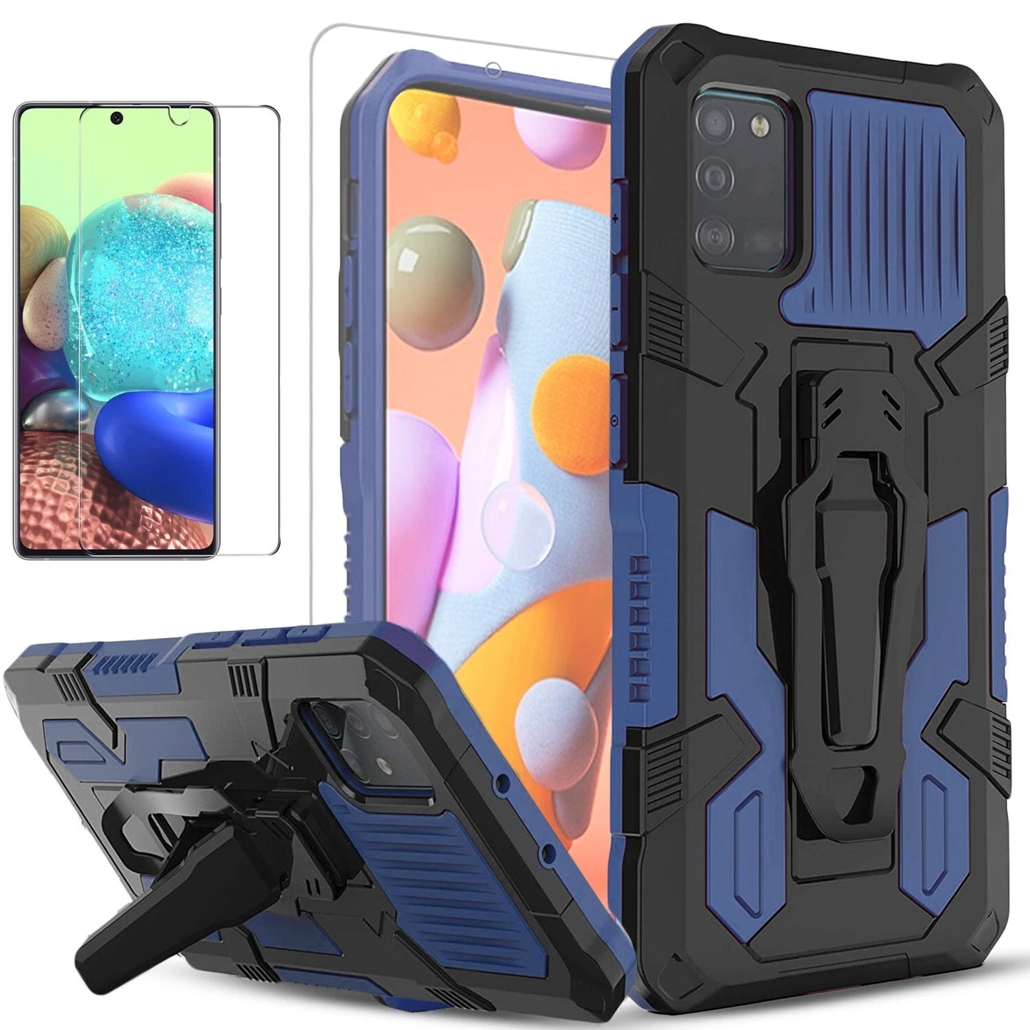 For Samsung Galaxy S20 FE 5G Case /Ultra/Plus Phone Cover +Tempered Glass Screen