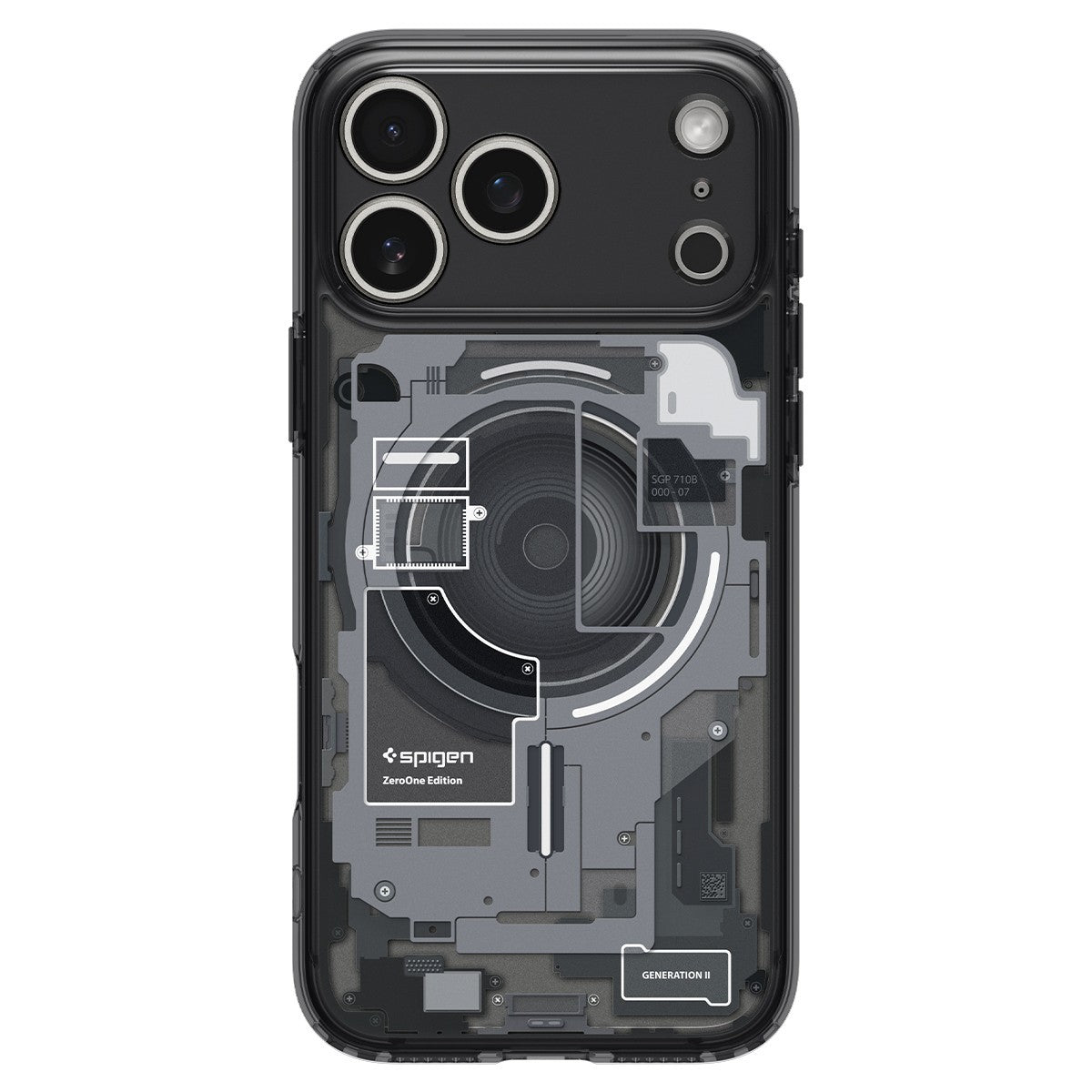 Spigen Ultra Hybrid MagFit Clear Case for iPhone 17 Pro Max - Military Grade Non-Yellowing Cover