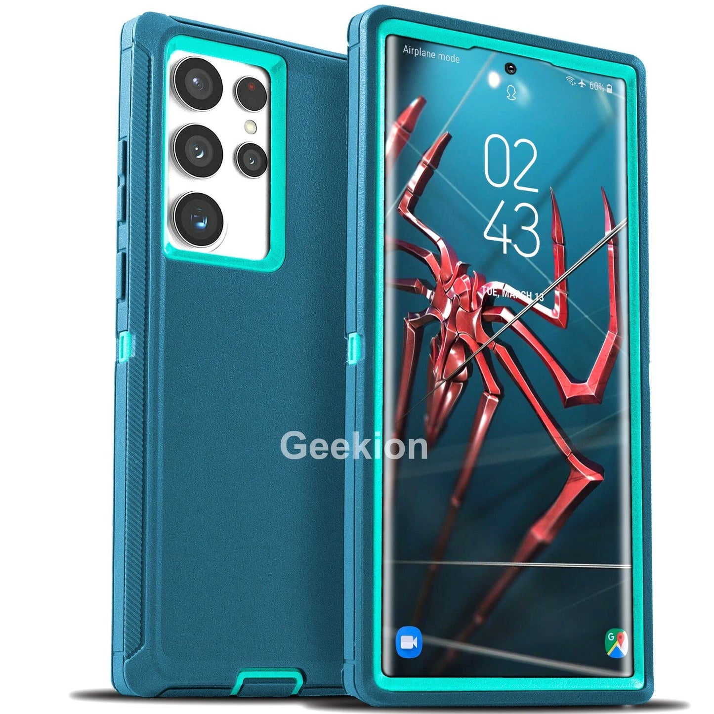 Heavy Duty Shockproof Case For Samsung Galaxy S25 S24 S23 S22 S21 + Ultra Cover