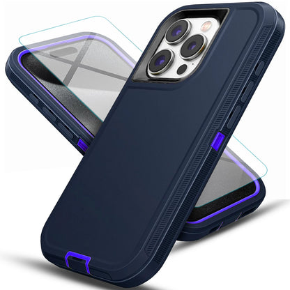 For iPhone 11 Case/11 Pro Max Phone Cover Shockproof Heavy Duty+Screen Protector