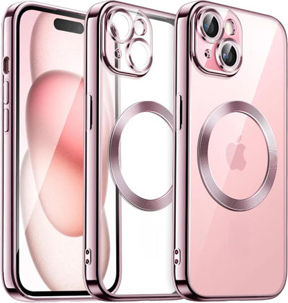 MagSafe Case for iPhone 11-17 Pro Max Air Plus - Built-in Camera Lens Protection
