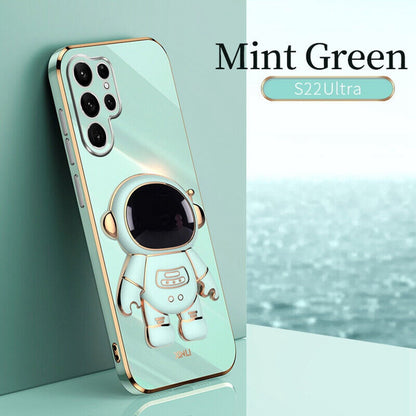 For Samsung S25 Ultra S24 S23 S22 S21 Plating Shockproof Case Ultra Thin Cover