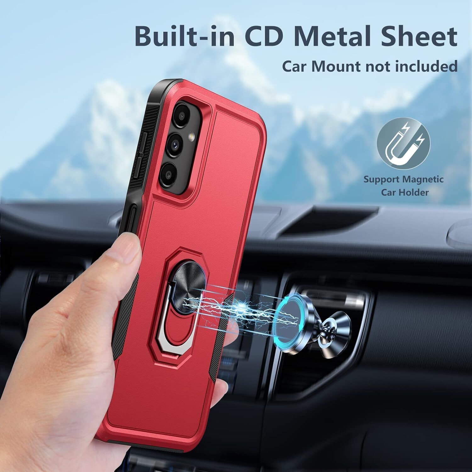 For Samsung Galaxy A16 5G A15 A14 A54 A35 A03S Case Phone Cover Shockproof+Glass