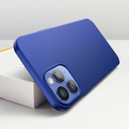 For iPhone 16 15 14 17 Pro Max 13 12 Slim Matte Hard Ultra-thin Phone Case Cover